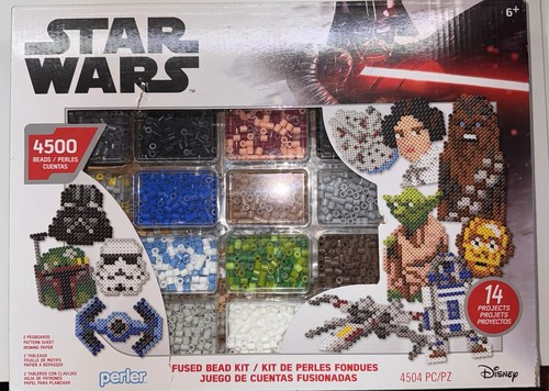 Perler Star Wars Deluxe Box Fused Bead Kit 4504 Pieces: NEW - Picture 1 of 4