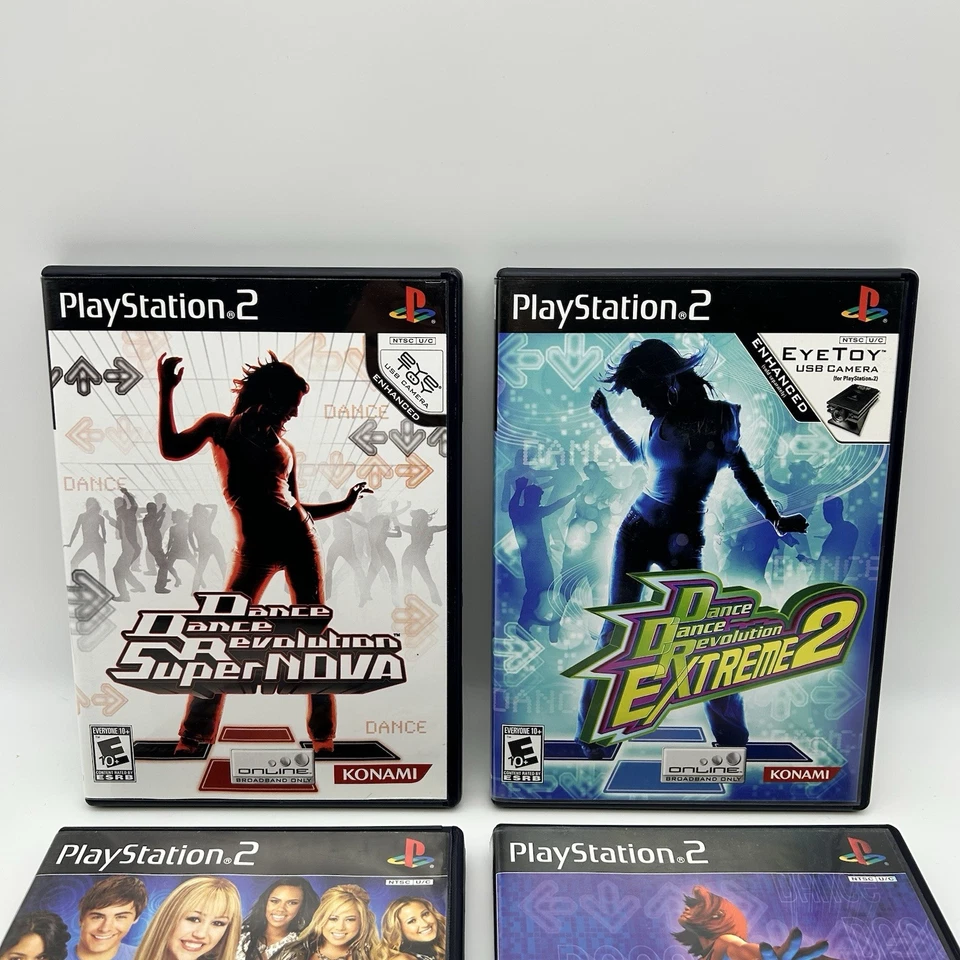PS2 LOT OF 4: DDRMAX Dance Dance Revolution, Supernova, Extreme 2, Disney ~ CIB - Image 4 of 4