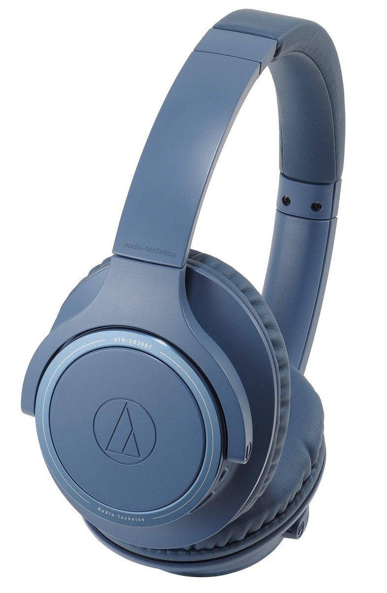 audio−technica ATH-SR30BT BLUE Audio Technica ATH-SR30BT BL Headphone Bluetooth Wireless