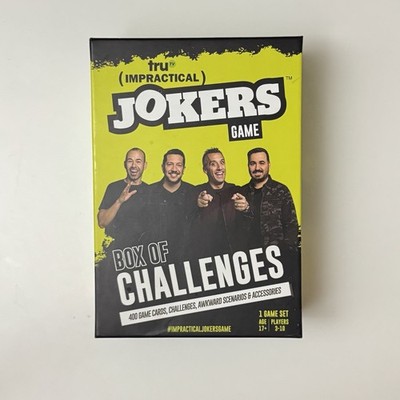 IMPRACTICAL JOKERS GAME - BOX OF CHALLENGES truTV WILDER GAMES (BRAND NEW)