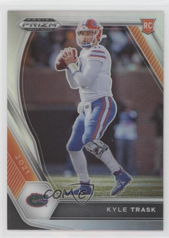 2021 Panini Prizm Draft Picks Silver Prizm Kyle Trask #109 Rookie RC 18en