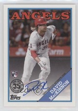 2023 Series 1 1988 Topps Baseball David MacKinnon #88BA-DMAC Auto in5