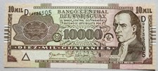 Paraguay 10,000 Guaranies 2005 Unc