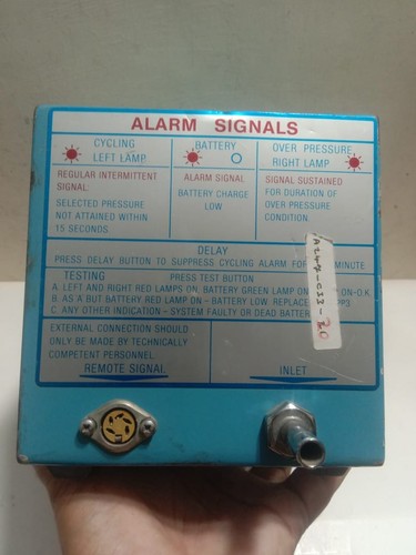 BLEASE 12650 VENTILATORE ALLARME MACCHINA TIPO 15 NON TESTATO - Foto 4 di 5