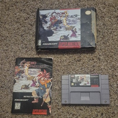 Squaresoft Chrono Trigger Super Nintendo SNES, Manual and box Included