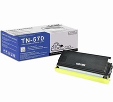 Brother TN-570 Genuine OEM High Yield Black Toner Cartridge TN570 - NEW SEALED