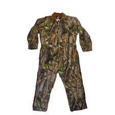 Walls Realtree Hardwoods Insulated Camo Coveralls Mens 2XL Regular Hunting Suit