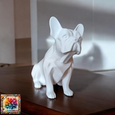 Scultura Bulldog Francese Francese, Scultura, Statua, Arte, Idea Regalo (DEL-0228)