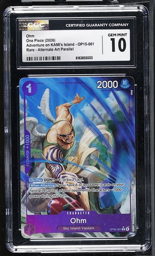 Ohm (Alternate Art) graded CGC 10 for sale on eBay