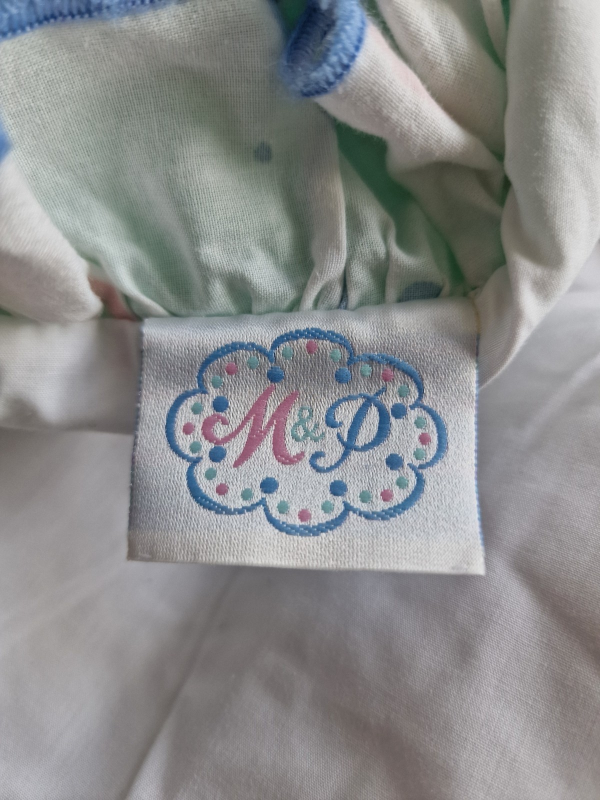Trapunta Trapunta Letto Culla Coniglietto Mamme e Papà Vintage M&P Mamme e Papà Pastello Nursery foto 5