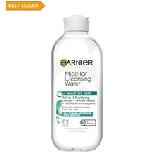 Micellar Water with Salicylic Acid, All-in-1 Mattifying Facial Cleanser and M...