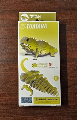 Eugy 3D Tuatara Puzzle   It's Fun and Easy   A Cool Learning Experience   New