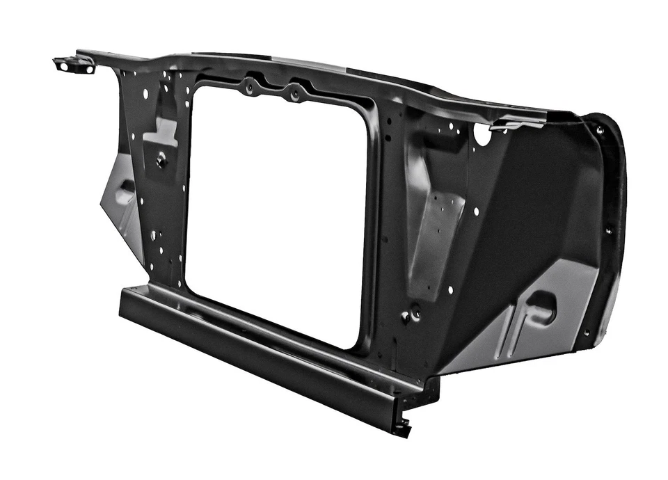 Soporte de radiador JEGS con soporte inferior para Chevrolet Chevy II 1962-1964, Nova Foto 3 de 4