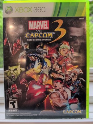 Marvel vs. Capcom 3: Fate of Two Worlds Xbox 360, 2011, Complete, Tested Working