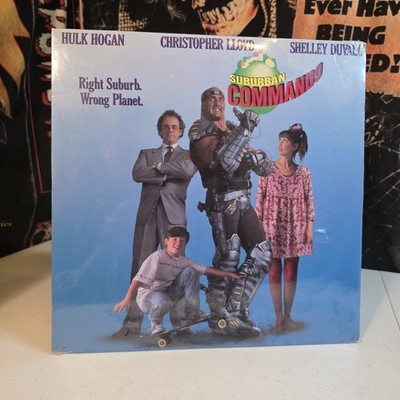 Suburban Commando 1991 Laserdisc Hulk Hogan Christopher Lloyd New Sealed Comedy