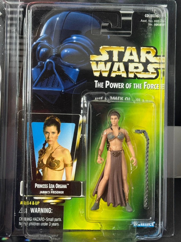 Star Wars 1997 2004 Kenner/Hasbro POTF2 OTC#33 ESCLAVO LEIA 3 versiones COMO NUEVO en ESTUCHE Foto 4 de 4