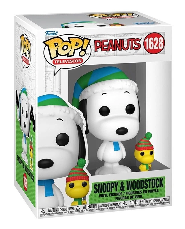 Funko Pop! & Buddy: ACBC– Snoopy & Woodstock - Peanuts TV Specials - Collectable