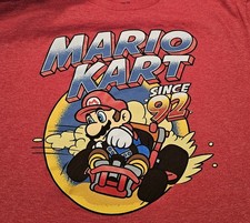 Nintendo Super Mario Kart Since 1992, Winner Mens Classic T-Shirt XL Vintage