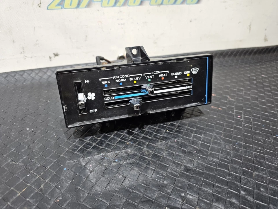 Para Chevrolet Serie G 1987-1995 furgoneta G10 G20 G30 aire acondicionado calefacción control de clima OEM Foto 2 de 3