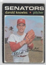1971 Topps Darold Knowles #261 1v6