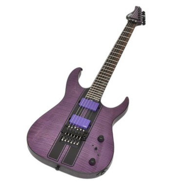 Schecter Banshee GT FR Guitar Satin Trans Purple B-Stock 0436