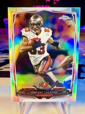 2014 Vincent Jackson Topps Chrome Refractor #31 Tampa Bay Buccaneers