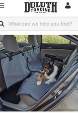 Duluth Trading Co. Dog Seat Cover Polyester L...