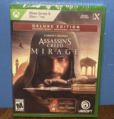 Assassin's Creed Mirage Deluxe Edition - Xbox One/ Series X - CIB NEW/SEALED