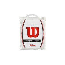 Wilson Pro Overgrip-Comfort 12 Pack. White 12 Count,