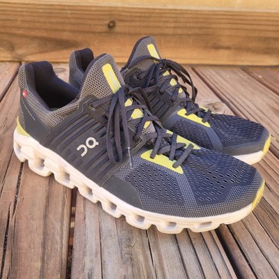 On Cloudswift 4 Men s Size 9.5 Sneakers in Magnet Gray and Citrone