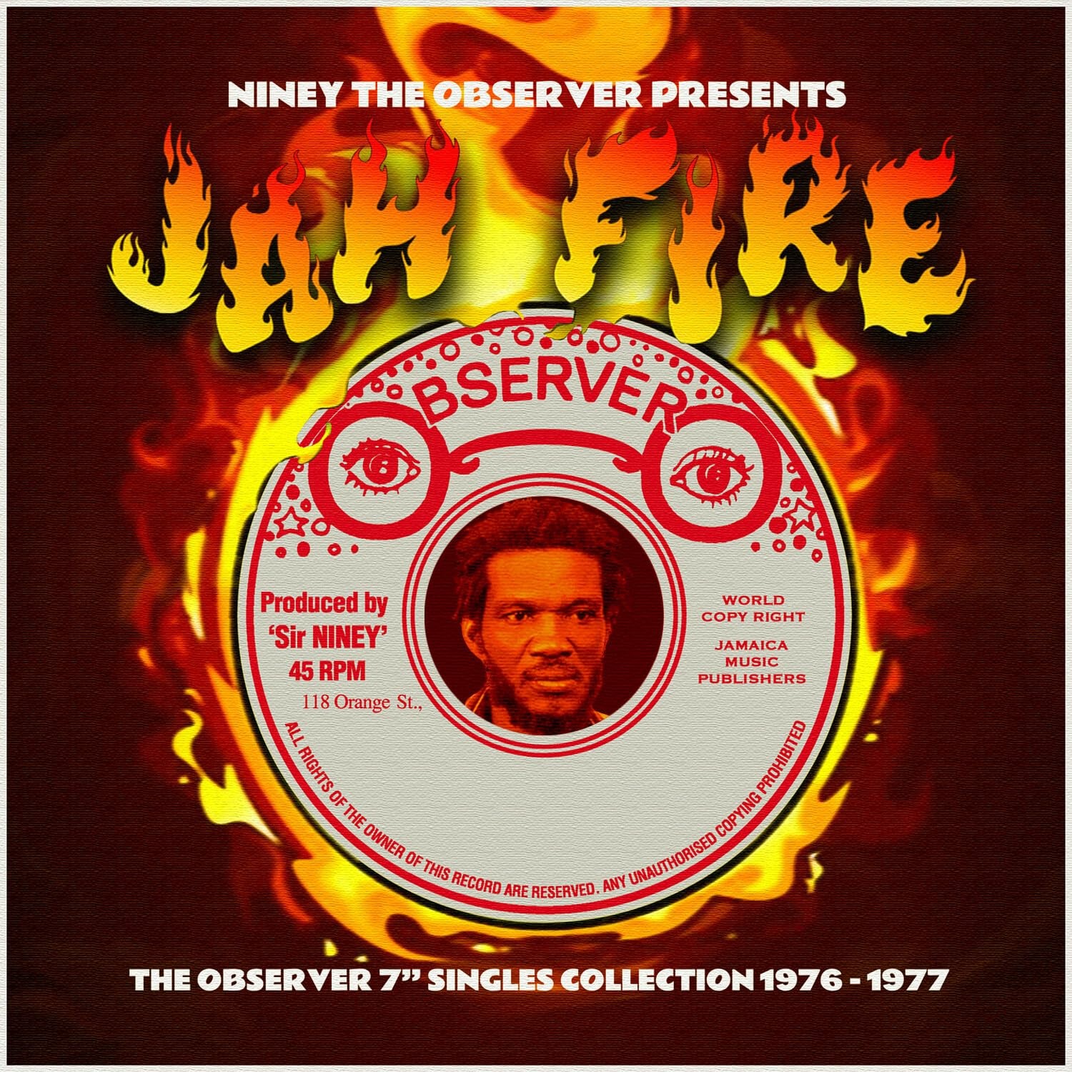 Various Artists Niney the Observer Presents Jah Fire 2cd Edition Double CD
