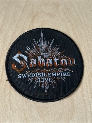 Sabaton PATCH Woven Original 2014 Hammerfall  Aufnäher Neu