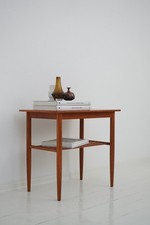 50er 60er Teak Beistelltisch Tisch Side Table Danish Design Vintage 50s 60s