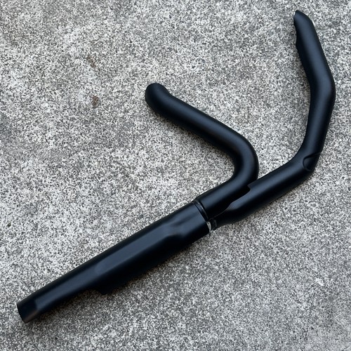 2017-2025 OEM Harley M8 Touring Denim Black Exhaust Heat Shields