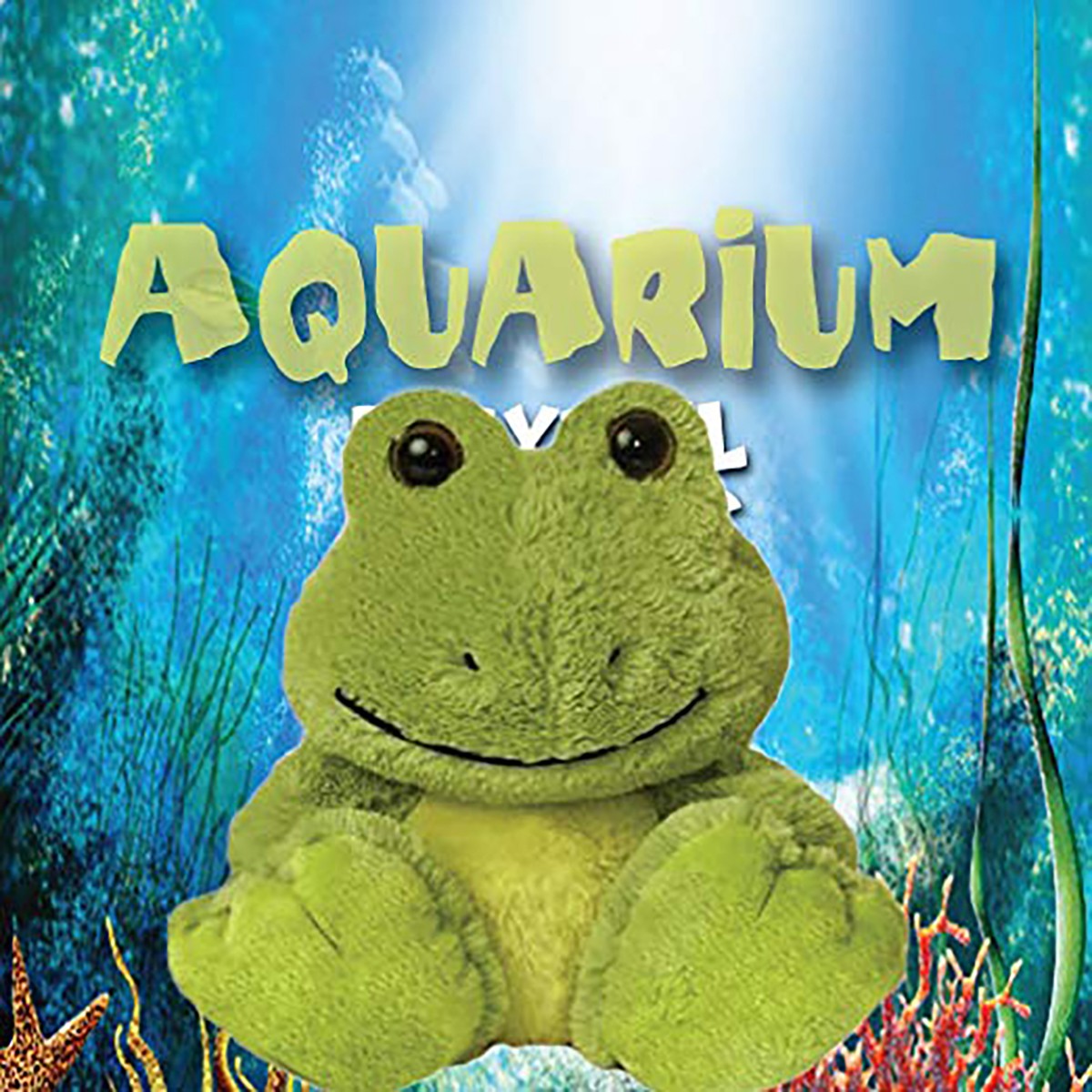 Зеленая лягушка, собравшая друзей в конский хвост, делает держатель для конского хвоста