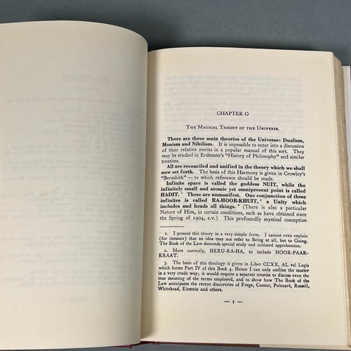 Magick in Theory and Practice HCDJ Aleister Crowley Occult Spirituality VTG 1991 - Picture 16 of 18