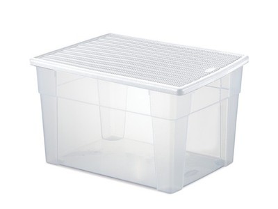 Stefanplast Elegance Rattan Aufbewahrungsbox aus Polypropylen Visua 39x29x24 h