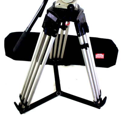 SACHTLER DA HD 150mm tripod system GROUND SPREADER NEW BAG MINT SERVICED 50 Lbs!