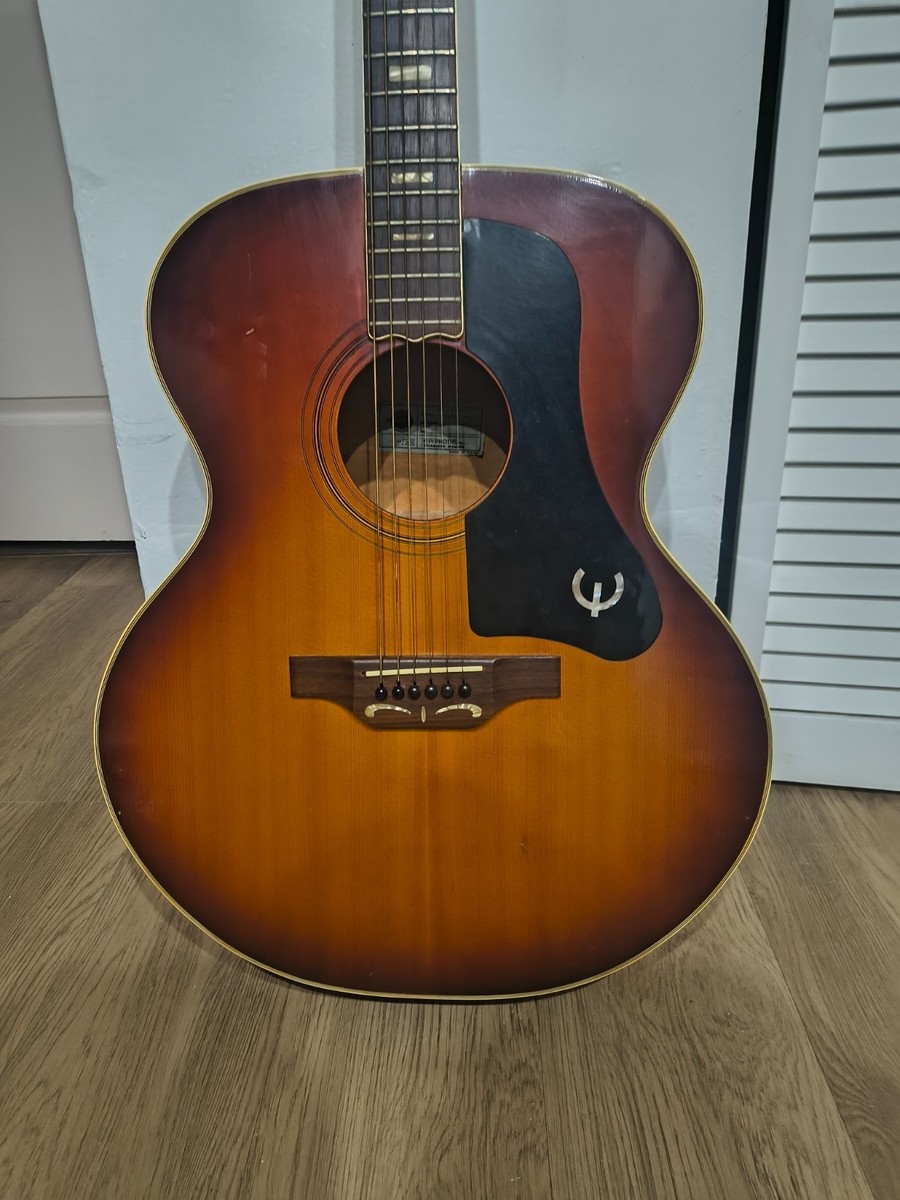 1970's Epiphone FT-570SB Acoustic Guitar | eBay