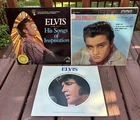 Vintage Vinyl Albums Elvis Presley Lot 3 One Sealed! Booklet Included!