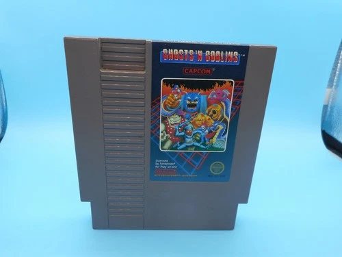 Ghosts 'n Goblins (1986, Nintendo NES) - 5 Screw - Loose
