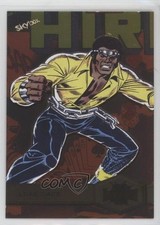 2022 Marvel Metal Universe Spider-Man High Series Gold Light FX Luke Cage 11qd