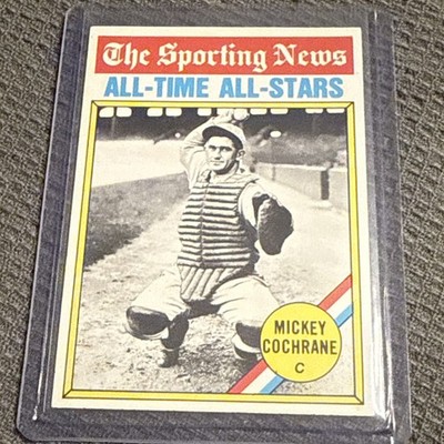 1976 Topps - The Sporting News AllTime All-Stars Mickey Cochrane #348