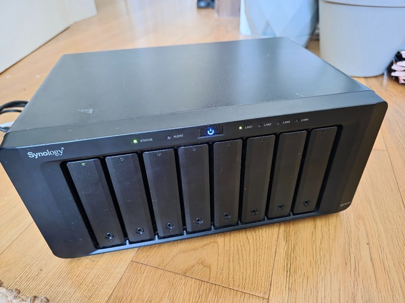 Synology DiskStation DS1815+ Converted to DS1817+ 8 Bay Nas System 16GB Ram