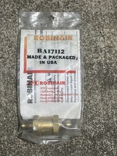 Nos Robinair Ra17112 Check Valve 14 Mfl X 14 Mfl Nos Robinair Ra17112 Check Valve 14 Mfl X 14 Mfl