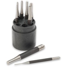Axminster 8 Piece Parallel Pin Punch Set