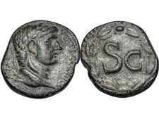 Claudius, Beautiful Ae26, Antioch, 41-54 AD. PRO_715