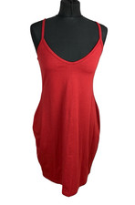 PrettyLittleThing Bodycon Mini Dress Women's UK Size 16 Spaghetti Strap Stretch 