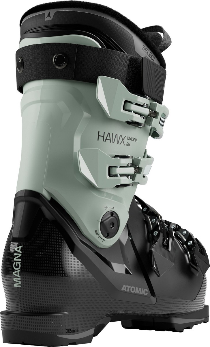 Atomic Hawx Magna 85 Women's Ski Boots, Black/Sage, W26/26.5 MY26