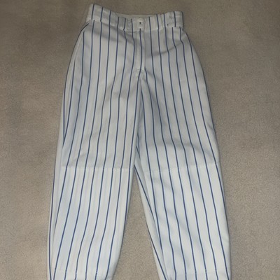 Rawlings WPS50 White with Purple Pinstripe Women's Softball Pants Adult